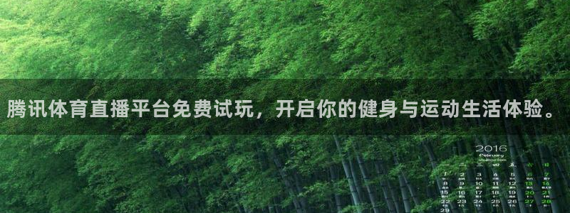 熊猫体育在线观看：腾讯体育直播平台免费试玩，开启你的健身与运动生活体验。